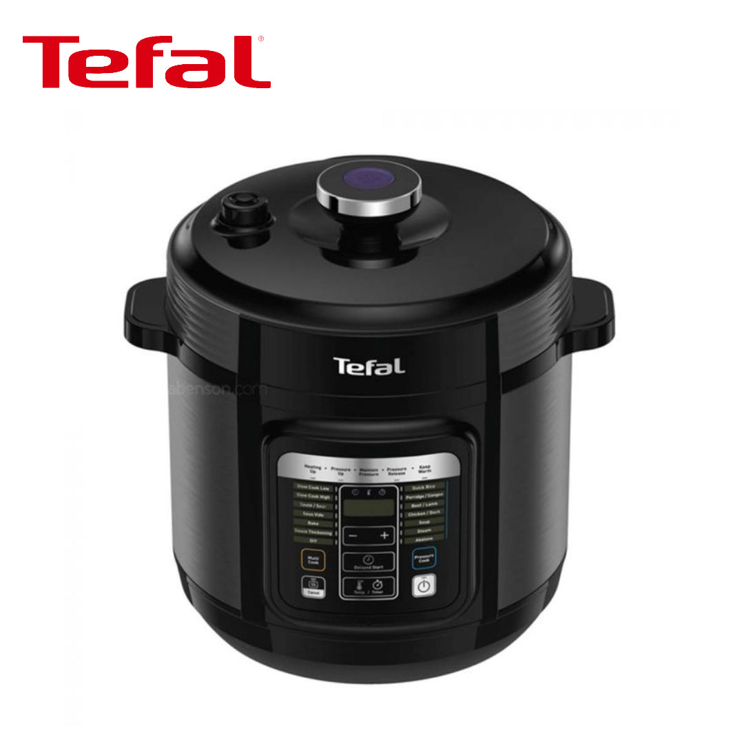 TEFAL MULTICOOKER PRESSURE COOKER HOME CHEF SMART 6L FAST COOK 1000W +  INNER POT (CY601D+XA622D)