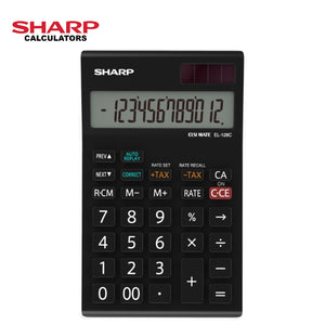 Sharp Semi - Desktop Calculator  EL-128C